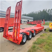 普洱市7.5米平板后翻半挂车新技术