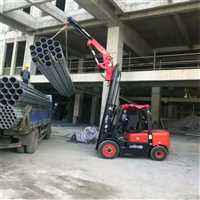 天津5吨8吨随车吊折臂吊蓝牌随车吊  