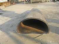 天津锌钢30*70半圆管价格  /40*60D形管厂家库存 图片