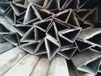 天津锌钢38*38*45三角钢管出厂价  /三角管厂家  图片