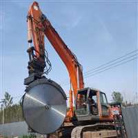 开山锯 煤层隧道石料板材岩石锯 液压挖机属具圆盘锯