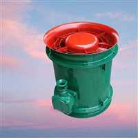 安泰矿用防爆轴流风机 压入式轴流局部通风机 全铜电机整机防爆