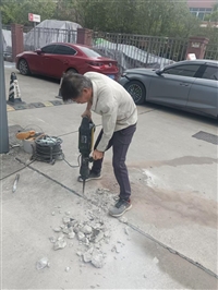 广州黄埔鱼珠厂区管道漏水检测,仪器探测管道破裂位置