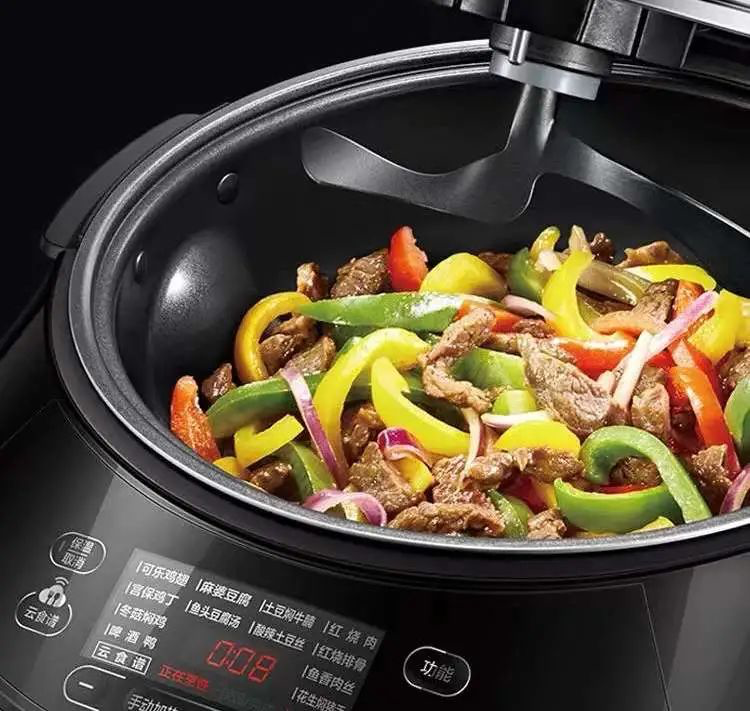 绝了丨智能自动炒菜机，到底有多少道菜谱？