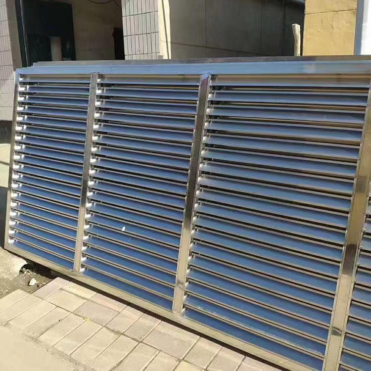 手动铝合金百叶窗小区工地用