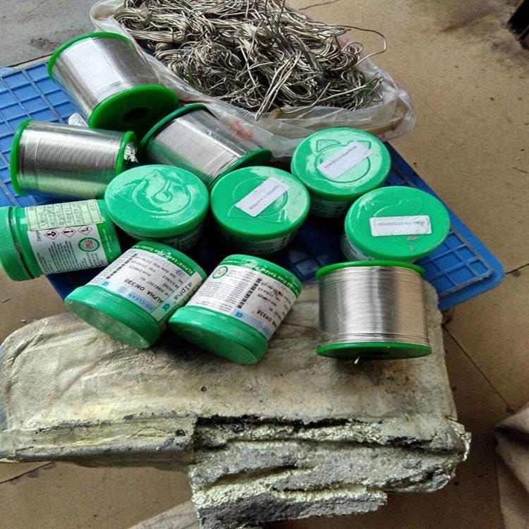 潜江回收无铅锡丝 无铅锡条 锡块大量收购废锡渣长
