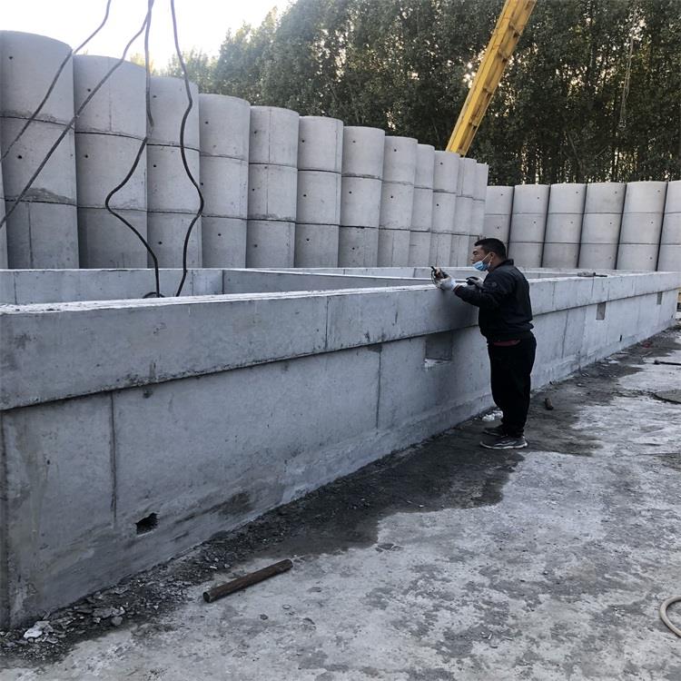 保定市易县环网柜混凝土全预制箱变设备基础 厂家定制  鑫巍宏图