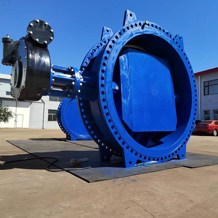 双偏心软密封蝶阀  电动法兰蝶阀-耐腐蚀耐高温