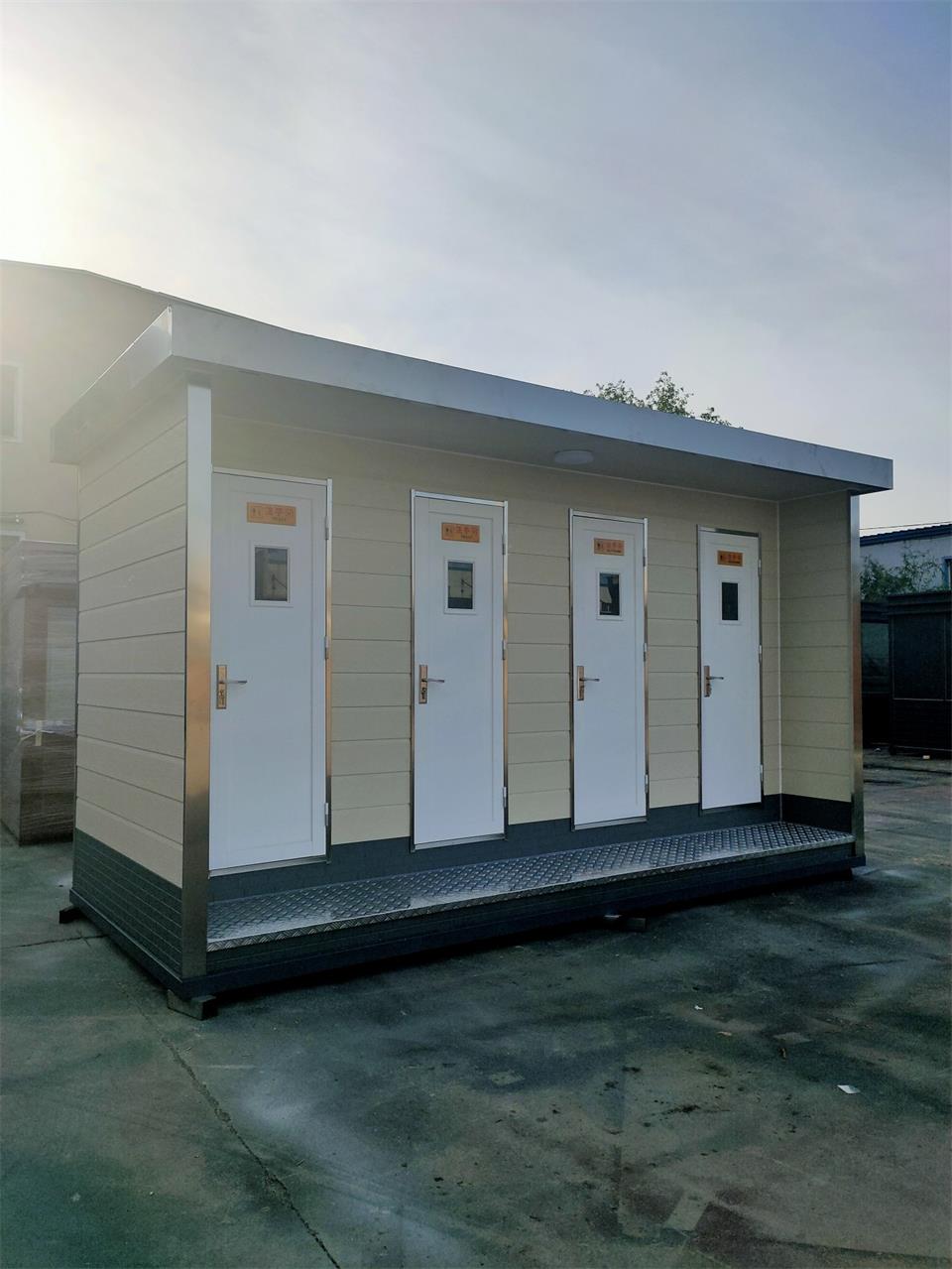 张家口直排工地移动厕所免费设计图纸 厂家-搜了网