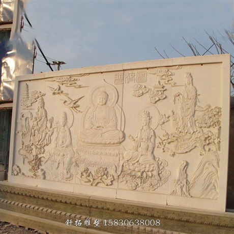北京石雕屏風(fēng)街景文化廣場(chǎng)裝修