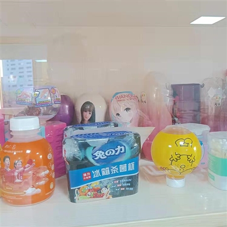 萬江街道彩印收縮標(biāo)簽光澤度好  糖果收縮膜標(biāo)簽
