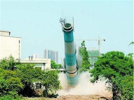 仙桃烟囱爆破公司技术烟囱拆除公司方案设计