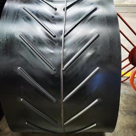 防滑花纹输送带  港口输送带-耐寒耐碱型