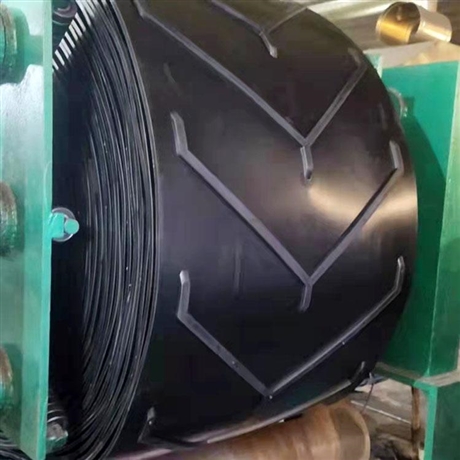 钢丝绳花纹输送带  电厂用 防滑耐用耐高温