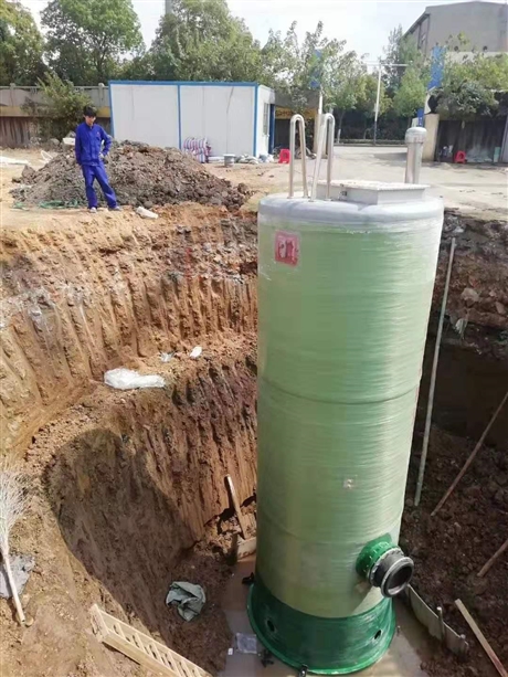 杭州市江干区污水提升一体化预制泵站处理量高