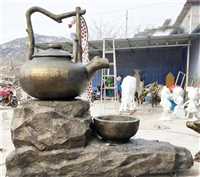 网红茶壶雕塑定制