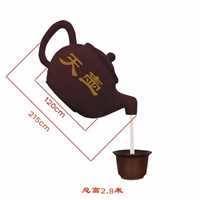 网红茶壶雕塑加工厂家