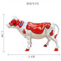 奶牛雕塑造型