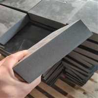 桥梁黑色减震橡胶垫 建筑耐磨防震橡胶垫块生产