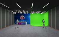 甘肃实景演播室虚拟演播室