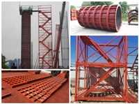 新疆钢板桩H型钢铺路钢板安全梯笼钢栈桥租售收去路桥材料圈找哇