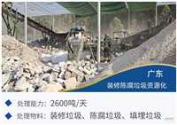 温州时处理50吨陈腐垃圾分选设备项目规划zy51