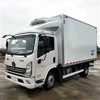 3.2米国六小型货箱式冷藏车 白条猪肉钩保温冷冻车