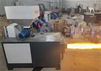 马鞍烘干生物质颗粒燃烧机10万大卡生物质锅炉厂家