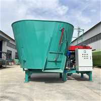 养牛场立式搅拌机 青储草料拌草机 tmr16方日粮混合机