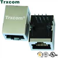 TRJ16611BENL  网络接口光纤座,RJ45插头  无弹,支持定制