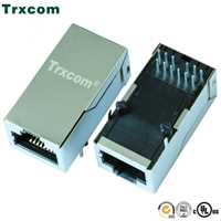 TRJK2064AHNL  Trxcom 1.3英寸加长型 RJ45连接器插座