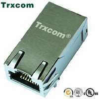 TRJK7401AGNL  Trxcom 1.3英寸加长型 RJ45连接器插座