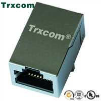 TRJE306CNL  Trxcom单口RJ45以太网连接器插座