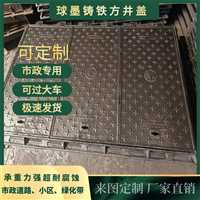 通化复合树脂草盆井 井盖来图加工定制