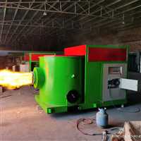 锦州生物质燃烧器烘干鲜花10万大卡生物质燃烧机