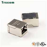 Trxcom/泰瑞康 8P8C插座千兆RJ45接口带变压器 TRJG16744A4NL