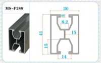 太阳能电池板U型支架铝合金导轨太阳能紧固件防水导轨主架抗震晟泰