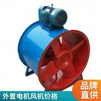 天津  供应  2.2kw圆形管道加压风机  可做不锈钢材质