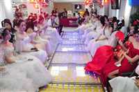 星沙新娘盘发化妆培训班-世纪色彩美妆培训