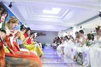 新邵新娘盘发化妆培训班-世纪色彩美妆培训