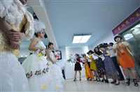 嘉禾新娘盘发化妆培训班-世纪色彩美妆培训