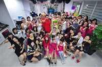 江华新娘盘发化妆培训班-世纪色彩美妆培训