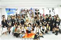 溆浦新娘盘发化妆培训班-世纪色彩美妆培训