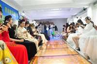 汨罗新娘盘发化妆培训班-世纪色彩美妆培训