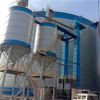 钢板仓生产厂家  焦炭储存钢板仓内部结构图 国华仓储