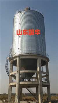 螺旋咬口式卷板仓  焦炭储存钢板仓  国华钢板仓 全国接单