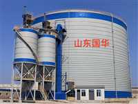 粉煤灰仓  焦炭钢板仓工程造价 山东国华仓储
