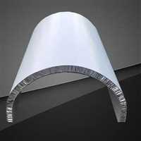 304不锈钢镜面蜂窝板隔断