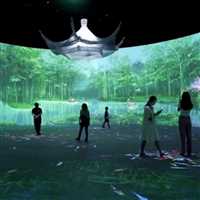 山东NEC投影机总代全息投影融合展馆