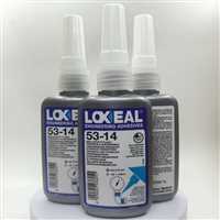 乐赛尔53-14胶水重庆乐赛尔工业胶粘剂经销商，棕色螺纹胶50ML